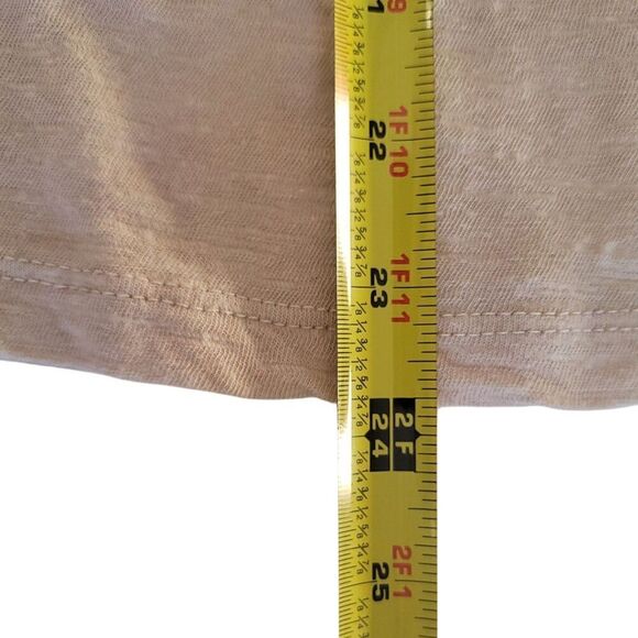 Aviator Tattoo Pin Up Girl Graphic Beige Tee Shirt Size S - Picture 8 of 8